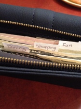 budget wallet organizing